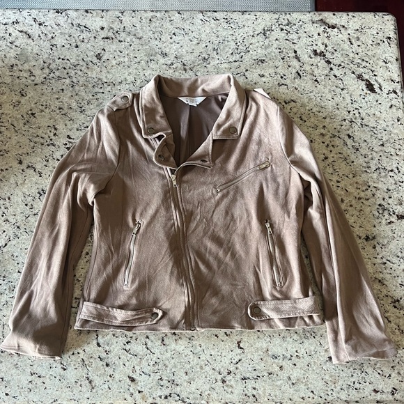 Market & Spruce Jackets & Blazers - Market & Spruce Light Brown Jacket